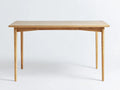 Esstisch Holz 155x78x74 cm - naturholz - rechteckig für Esszimmer